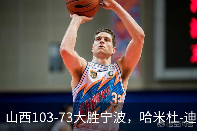 山西103-73大胜宁波，哈米杜-迪亚洛30+5，威金顿16+5+6
